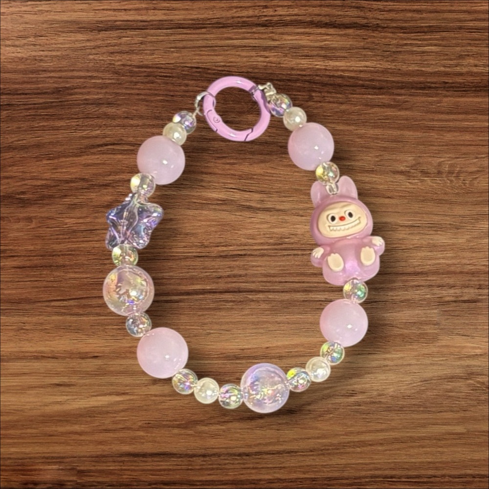 New Handmade Labubu Keychain, Phone Chain, Bag Chain.